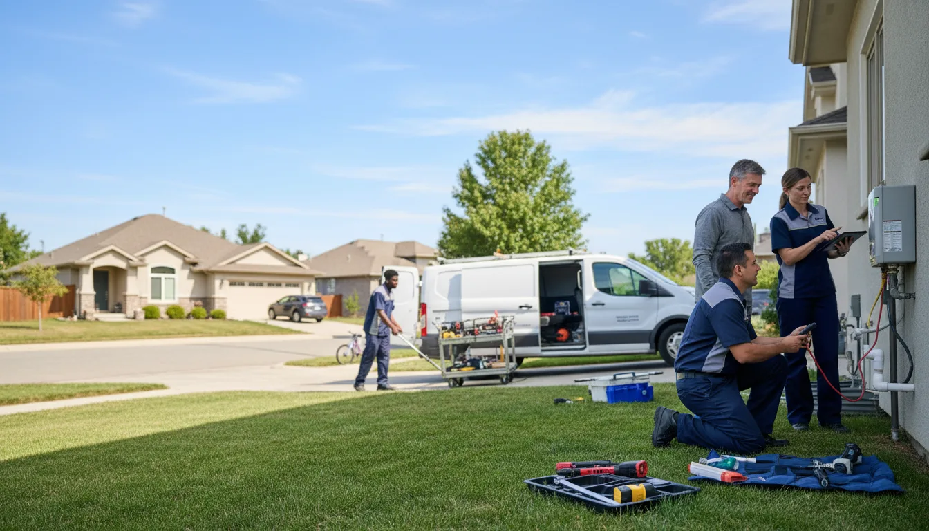 Professional Outdoor Tankless Water Heater Installation in Adams, TN